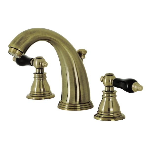 KB983AKLAB Duchess Widespread Bathroom Faucet W/ Plastic Pop-Up, Brass